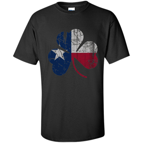 Irish Flag of Texas Shamrock Shirt
