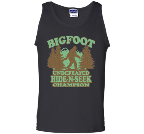 Bigfoot Hide-n-seek Champion T-shirt Funny Sasquatch Gift