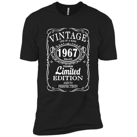 Vintage Born in 1967 50 Years Old Birthday Tshirt