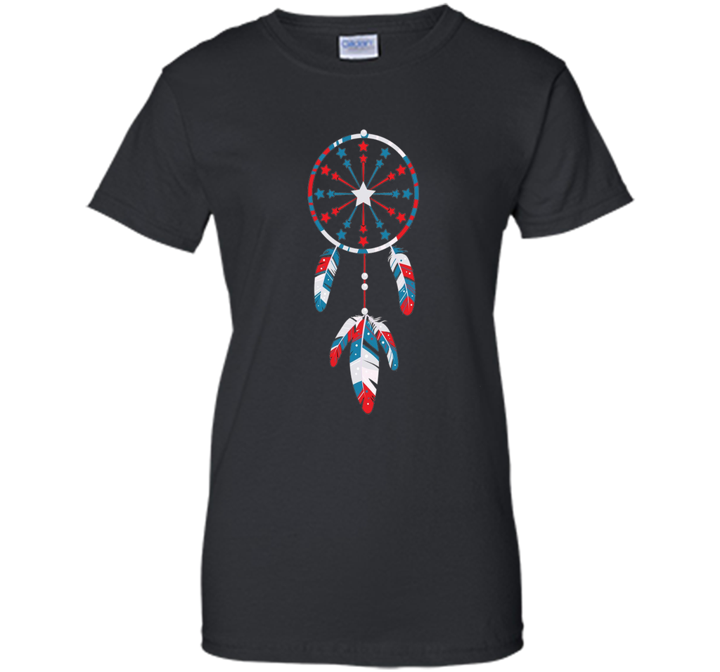 Dream Catcher 4TH Of July  Tshirt Red White And Blue
