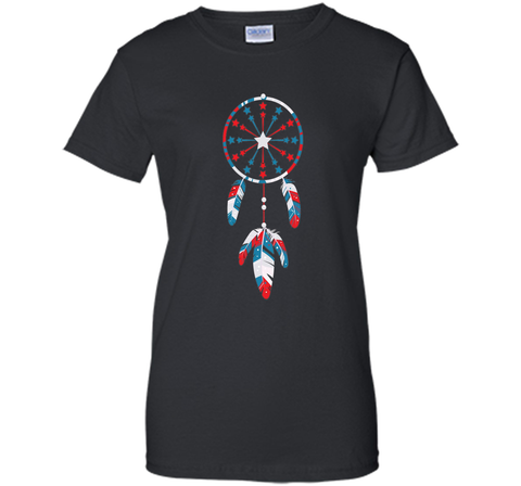 Dream Catcher 4TH Of July  Tshirt Red White And Blue