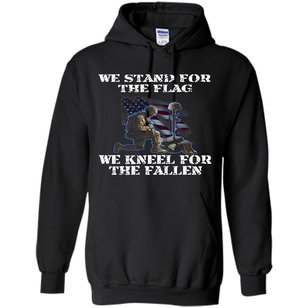 We Stand For The Flag We Kneel For The Fallen T-Shirt