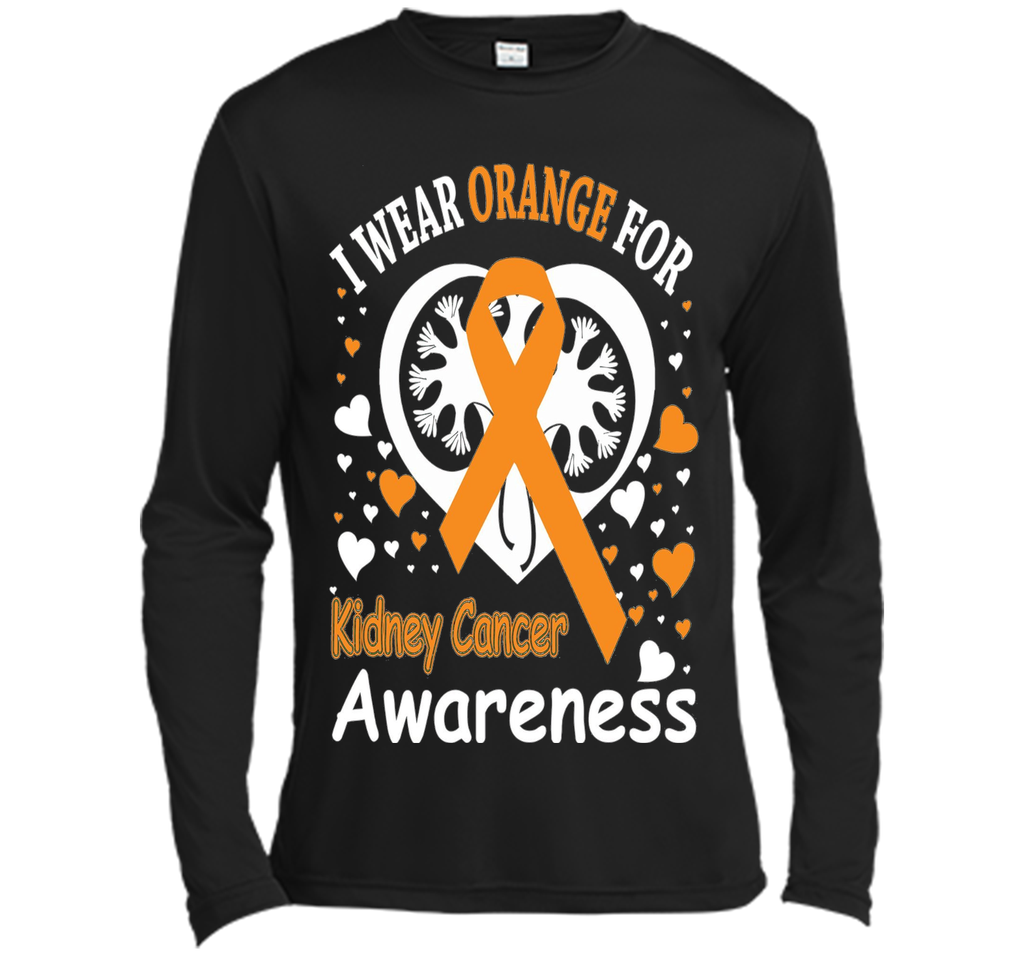 I Wear Orange For Kidney Cancer Awareness Shirt