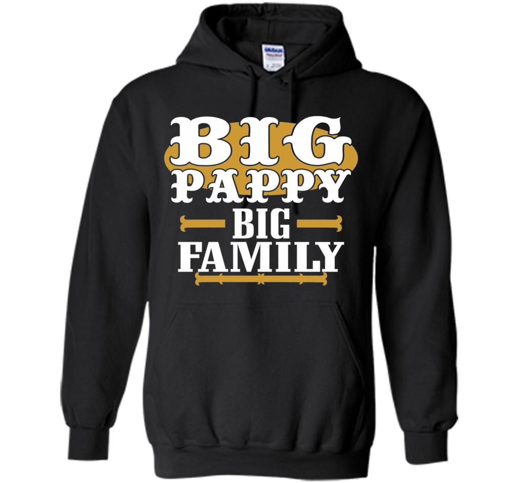 Mens Big Pappy Big Family Father's Day T shirt Gift