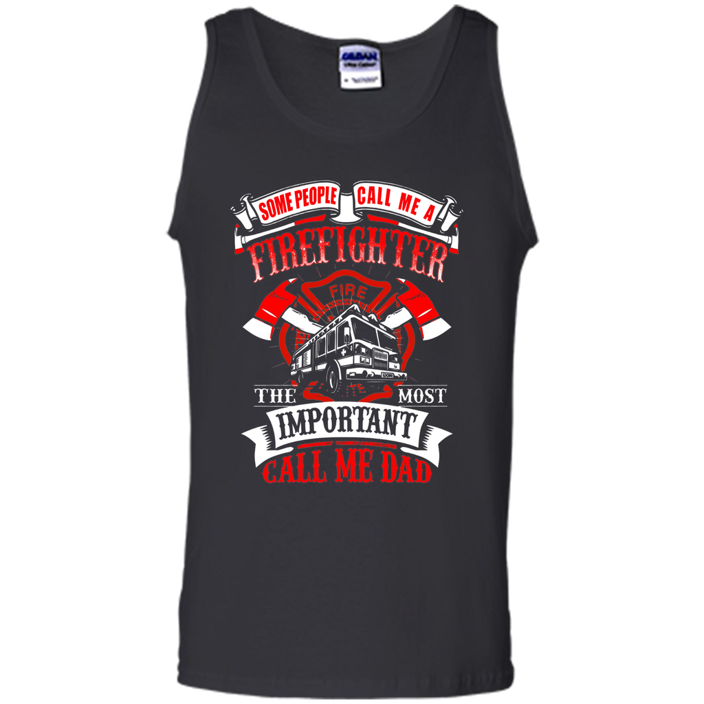 Mens Firefighter Dad Father's Day Gift for Fireman T Shirt
