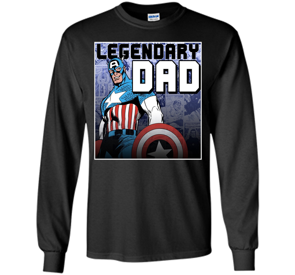 Marvel Captain America Father's Day Legend Graphic T-Shirt