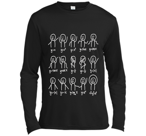 Algebra Dance Funny Graph Figures Math Equation T-shirt