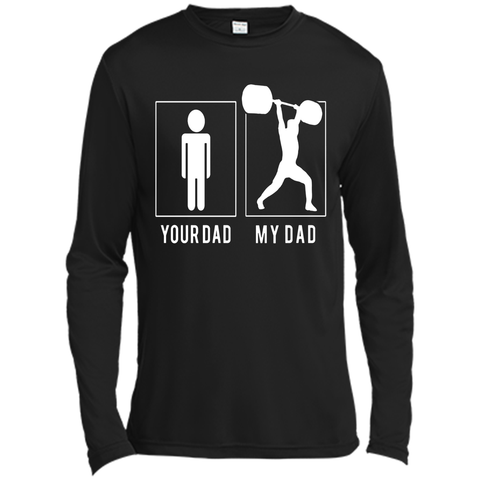 WEIGHT LIFTING YOUR DAD - MY DAD T SHIRT - FATHER'S DAY