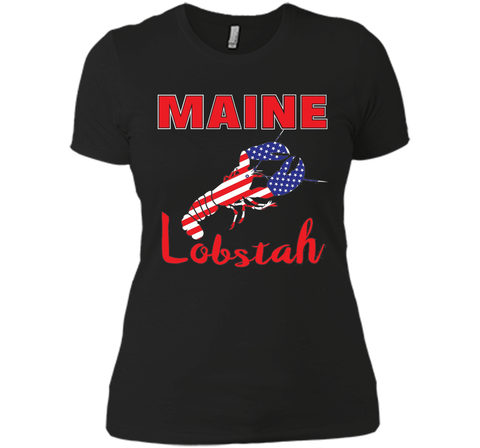 Maine American Lobstah, Lobster 4th of July Tshirt