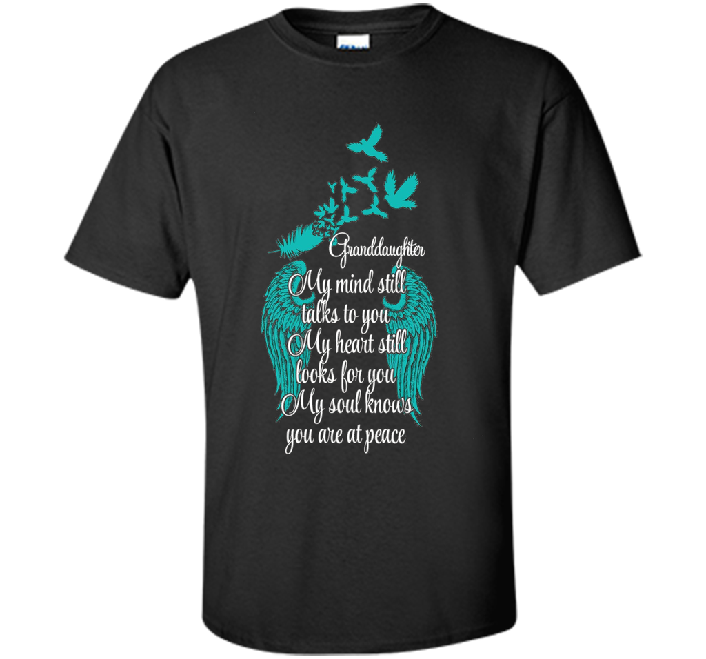 Rip Granddaughter - Wings angel Granddaughter T-shirt