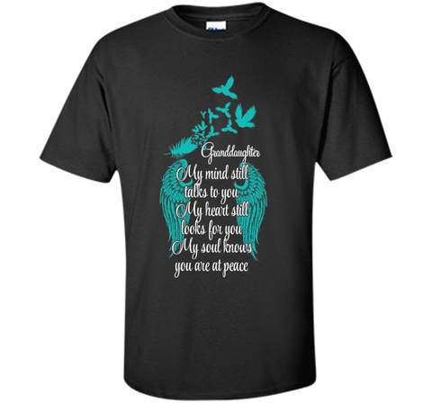 Rip Granddaughter - Wings angel Granddaughter T-shirt