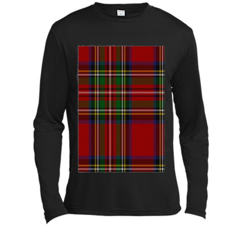 Royal Stewart Tartan T-Shirt Queen Elizabeth II Punk