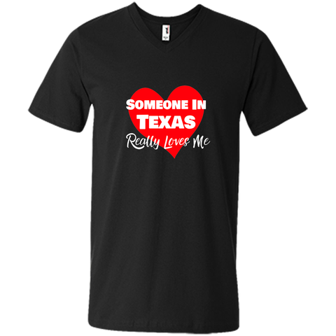 Someone Texas Loves Me Long Distance Relationship Shirt