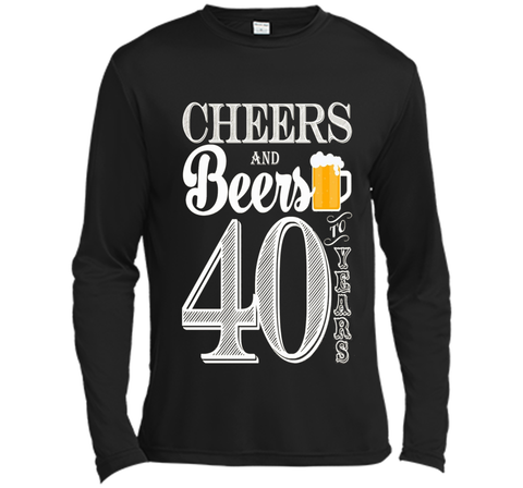 Cheers And Beers To My 40 Years - 40th Birthday Gift T-Shirt