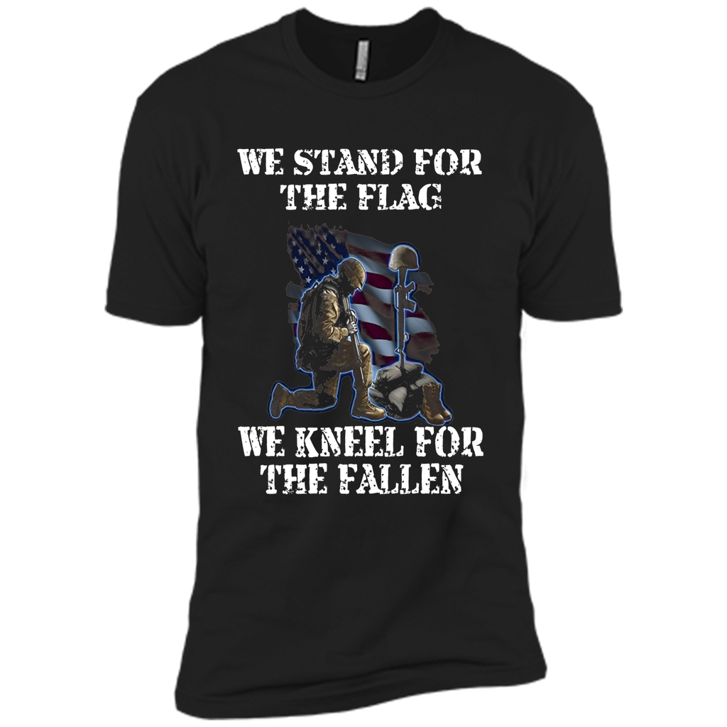 We Stand For The Flag We Kneel For The Fallen T-Shirt