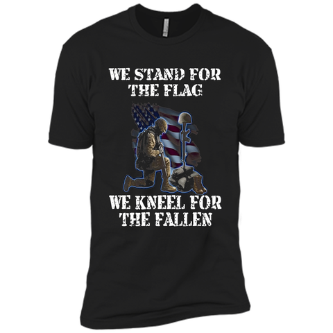 We Stand For The Flag We Kneel For The Fallen T-Shirt
