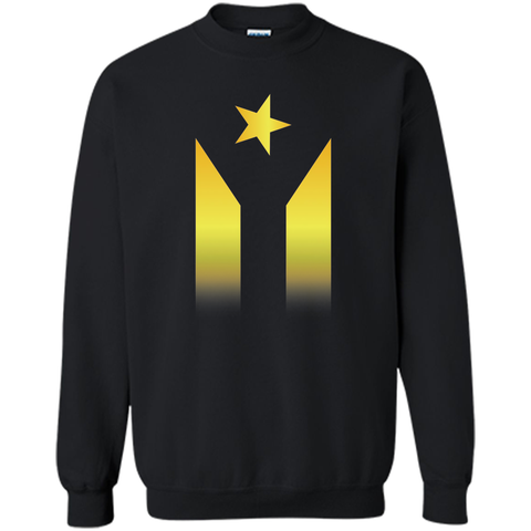 puerto rico teamrubio gold flag t-shirt
