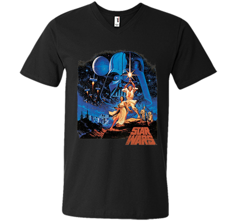 Star Wars Classic Scene Graphic T-Shirt