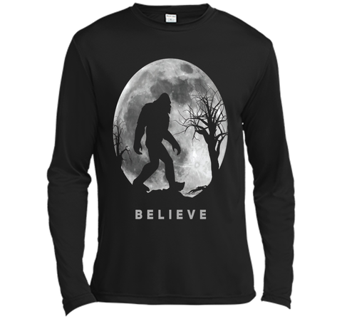 Bigfoot T-shirt Bigfoot Sasquatch Full moon Yeti Funny Shirt