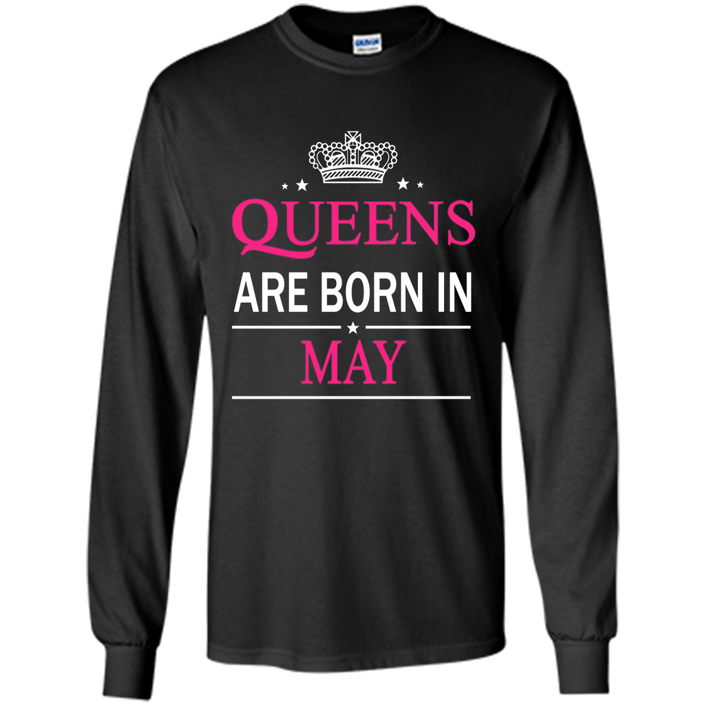 Queens Are Born In May Shirt