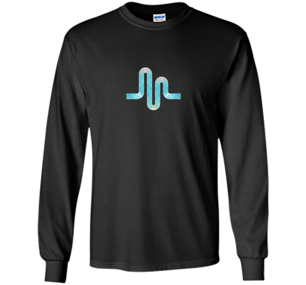 sea musical.ly T-shirt (Fitted Cut)