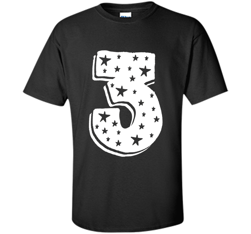 I'm 3 Superstar Kids Shirt - Awesome Birthday Party T-Shirt