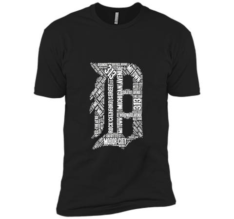 Detroit T Shirt Graphic D