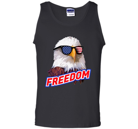 Retro Vintage 4th of July T-shirt, Bald Eagle Sunglasses