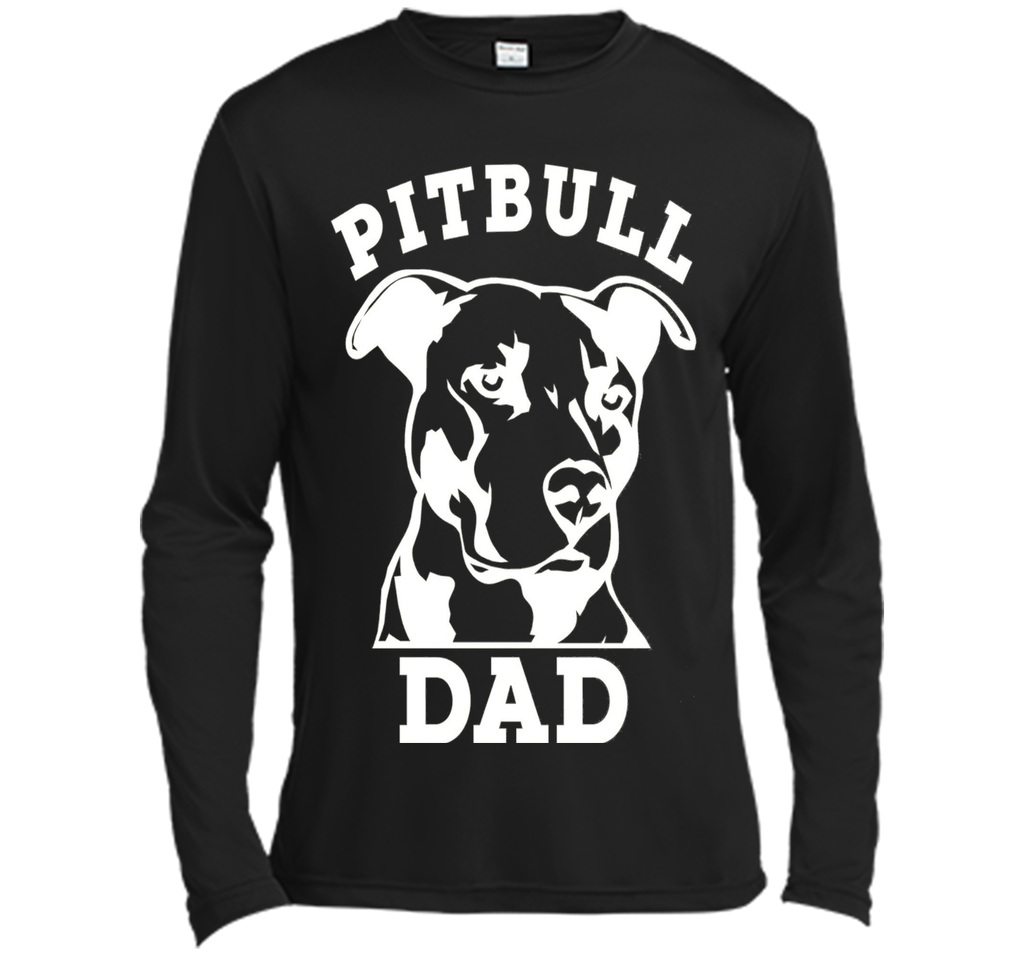 Pit Bull Dad T-Shirt (pitbull tee shirt, pitbull owner)