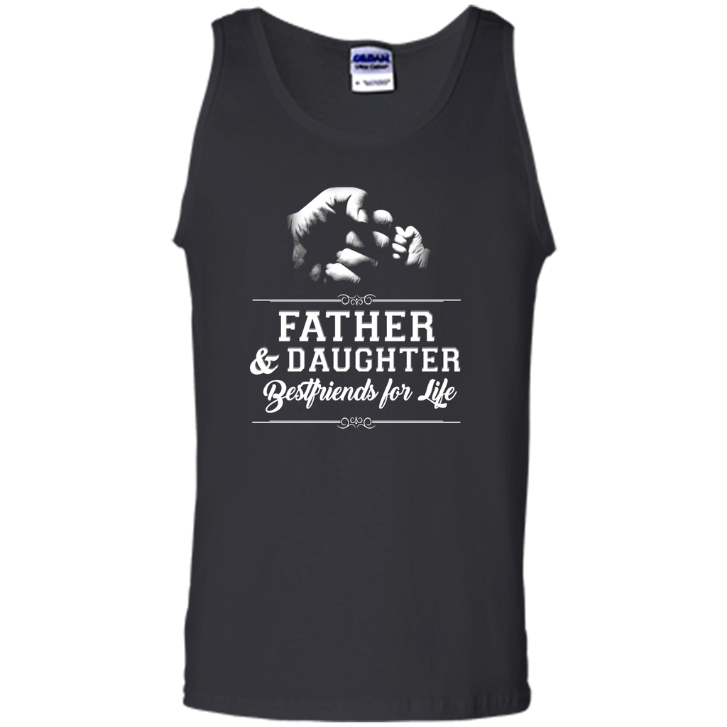 Men's Father Daughter Friends Fist Bump TShirt Dad Father's Day T