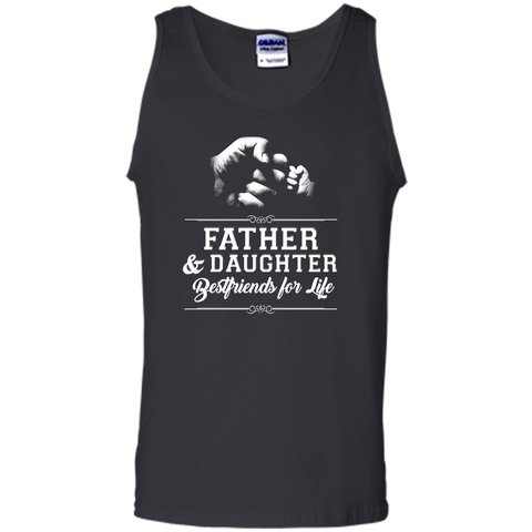 Men's Father Daughter Friends Fist Bump TShirt Dad Father's Day T
