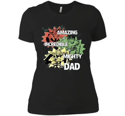 Marvel Avengers Father's Day Dad Qualities Graphic T-Shirt