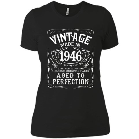 Vintage Made In 1946 Birthday Gift Idea T Shirt