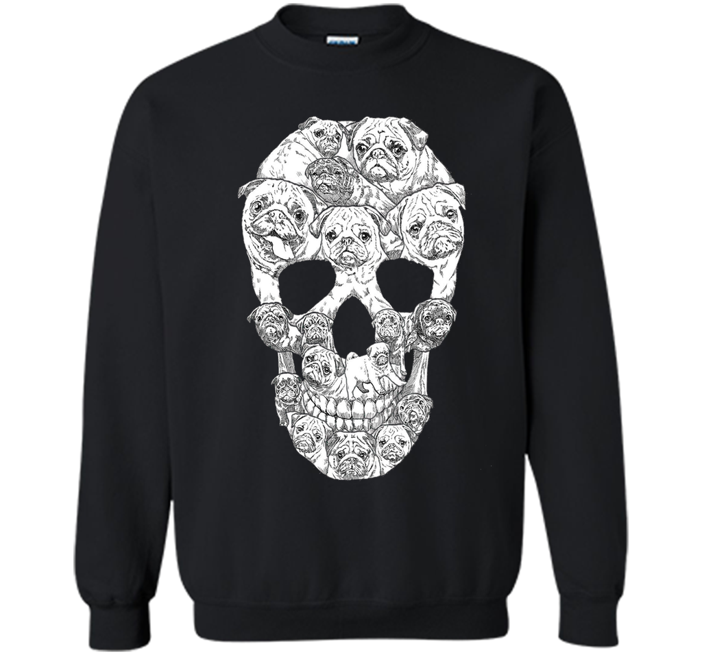 Sugar Pug Skulls T-shirt