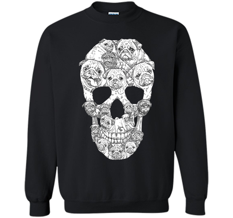 Sugar Pug Skulls T-shirt