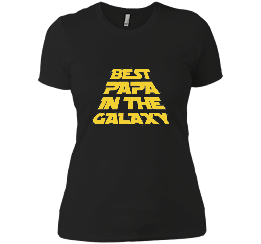 Star Wars Rebel Logo Best Papa in the Galaxy Graphic T-Shirt