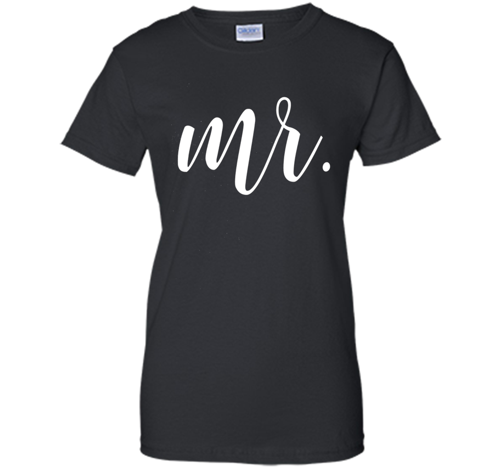 Mens Mr Tshirt. Tee. Shirt. Mrs Tshirt Set. Just Married.