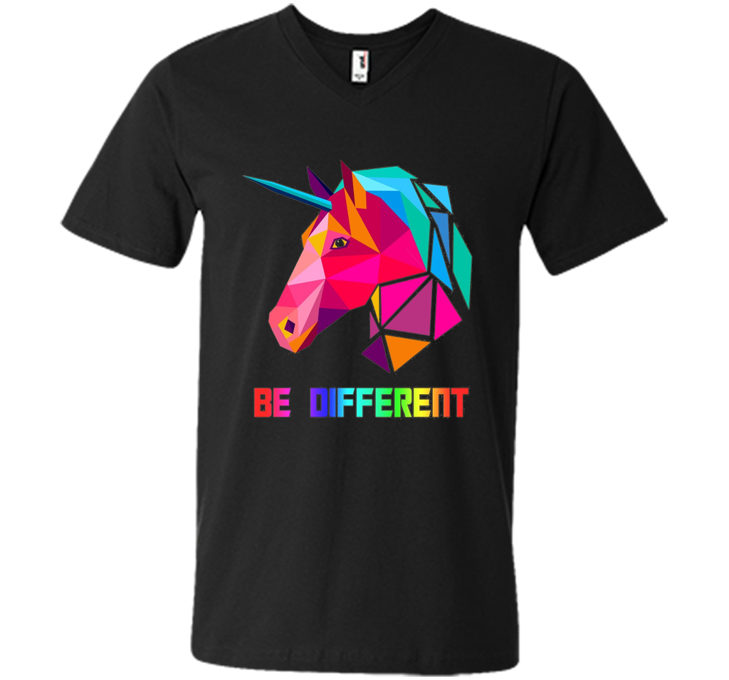 LGBT PRIDE LESBIAN UNICORN BE DIFFERENT TSHIRT