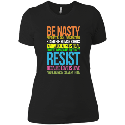 love is love tshirt black lives kindness be nasty resist