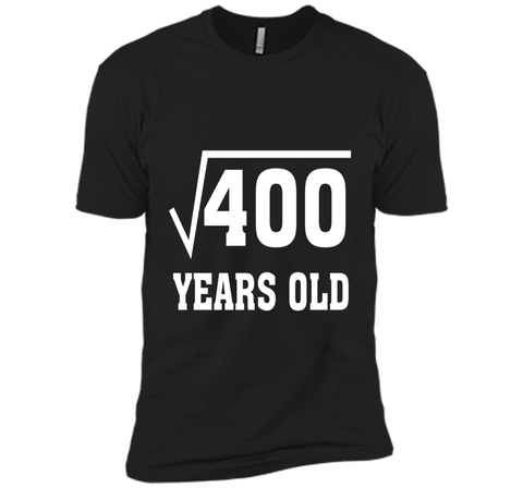 Square Root Of 400 Funny 20 Years Old T-Shirt 20th Birthday
