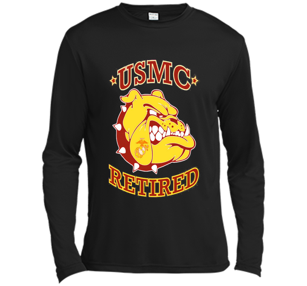 RETIRED US MARINE BULLDOG Tshirt