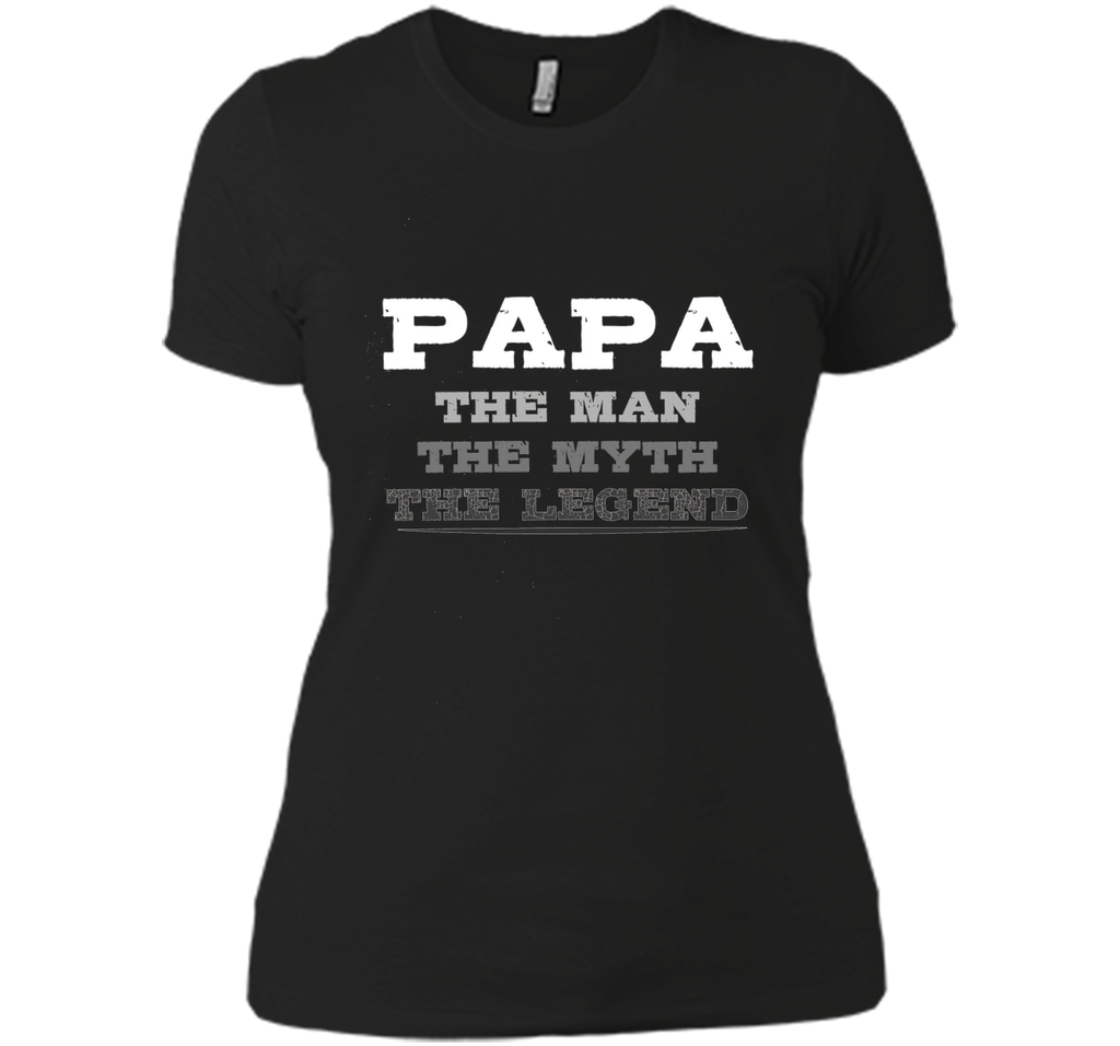 Men's Papa The Man Myth Legend Father's Day Shirt
