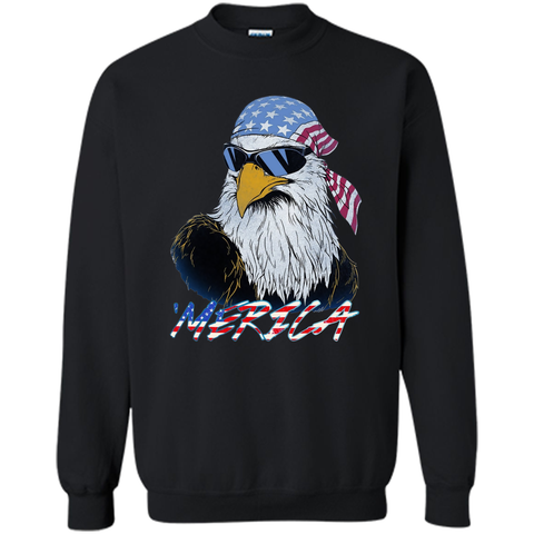USA PRIDE MERICA MULLET EAGLE T-SHIRT  4th of july shirt