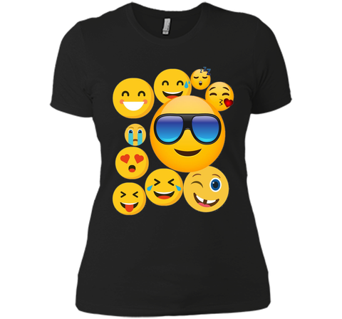 emoji wear -shirt Emoticon Cute smileys Face T-Shirt