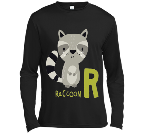 Alphabet Animals Raccoon T-Shirt