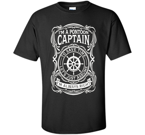 I am a Pontoon Captain T Shirt