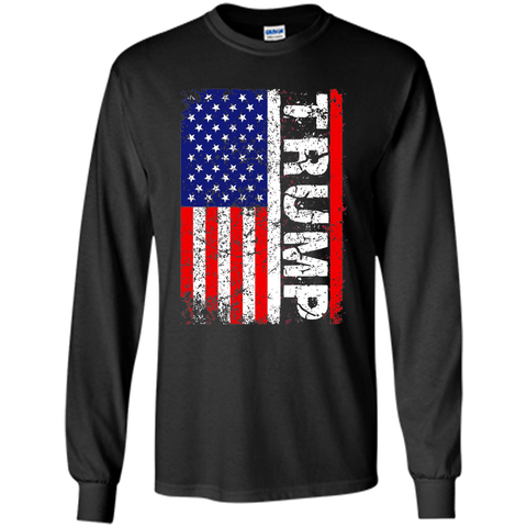 Trump USA Flag T- Shirt 2016