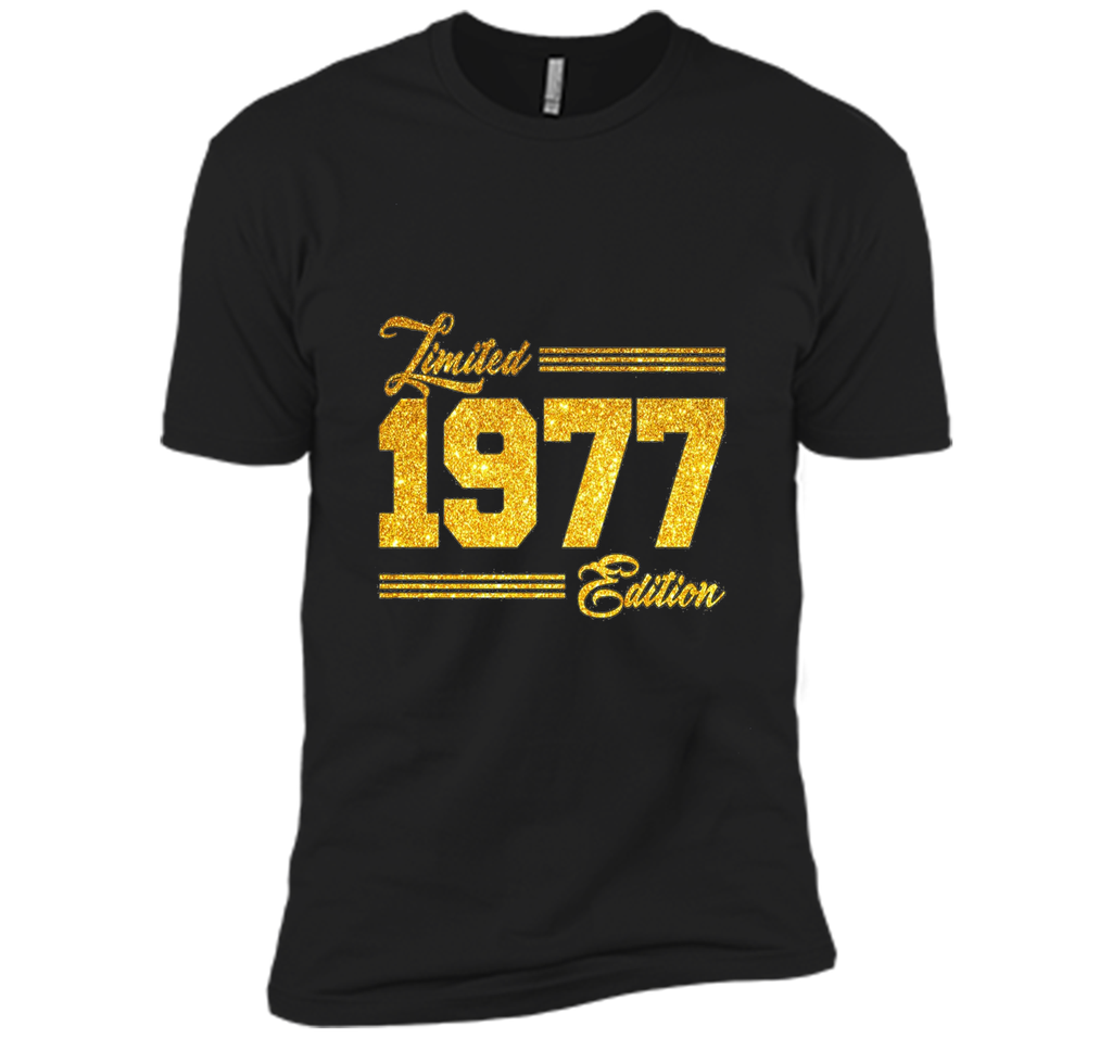Limited 1977 Edition Golden Birthday T-shirt