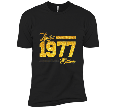 Limited 1977 Edition Golden Birthday T-shirt