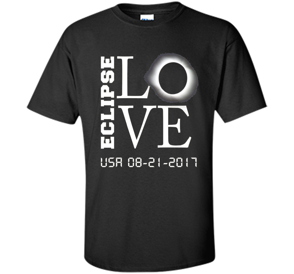 LOVE Circle Total Solar Eclipse Celestial Fanatic T-shirt